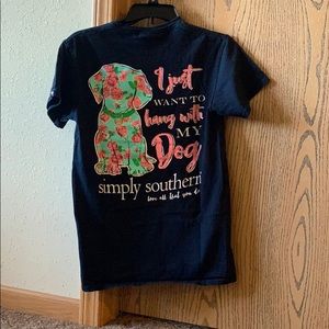 Simply Southern Navy Tee